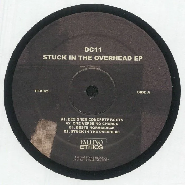 Лицевая сторона обложки — DC11 — Stuck In The Overhead EP