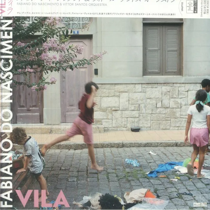 Лицевая сторона обложки — Fabiano DO NASCIMENTO / VITTOR SANTOS ORQUESTRA — Vila (Japanese Edition)
