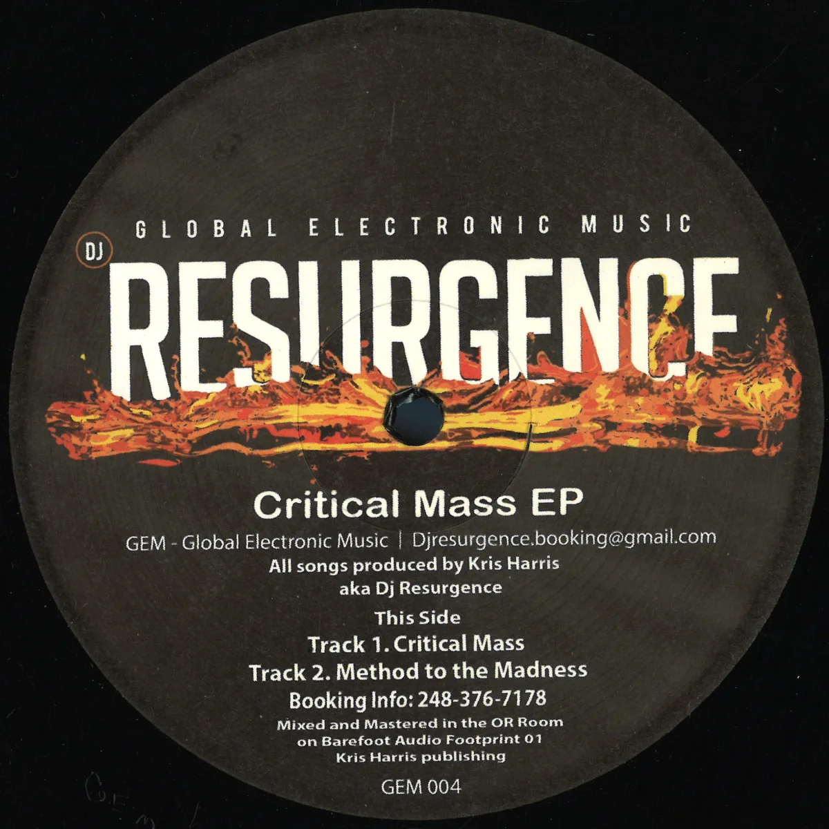 Dj Resurgence — Critical Mass EP