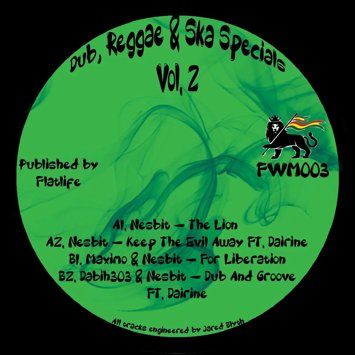 Back cover — Various — Dub, Reggae & Ska Specials Vol. 2