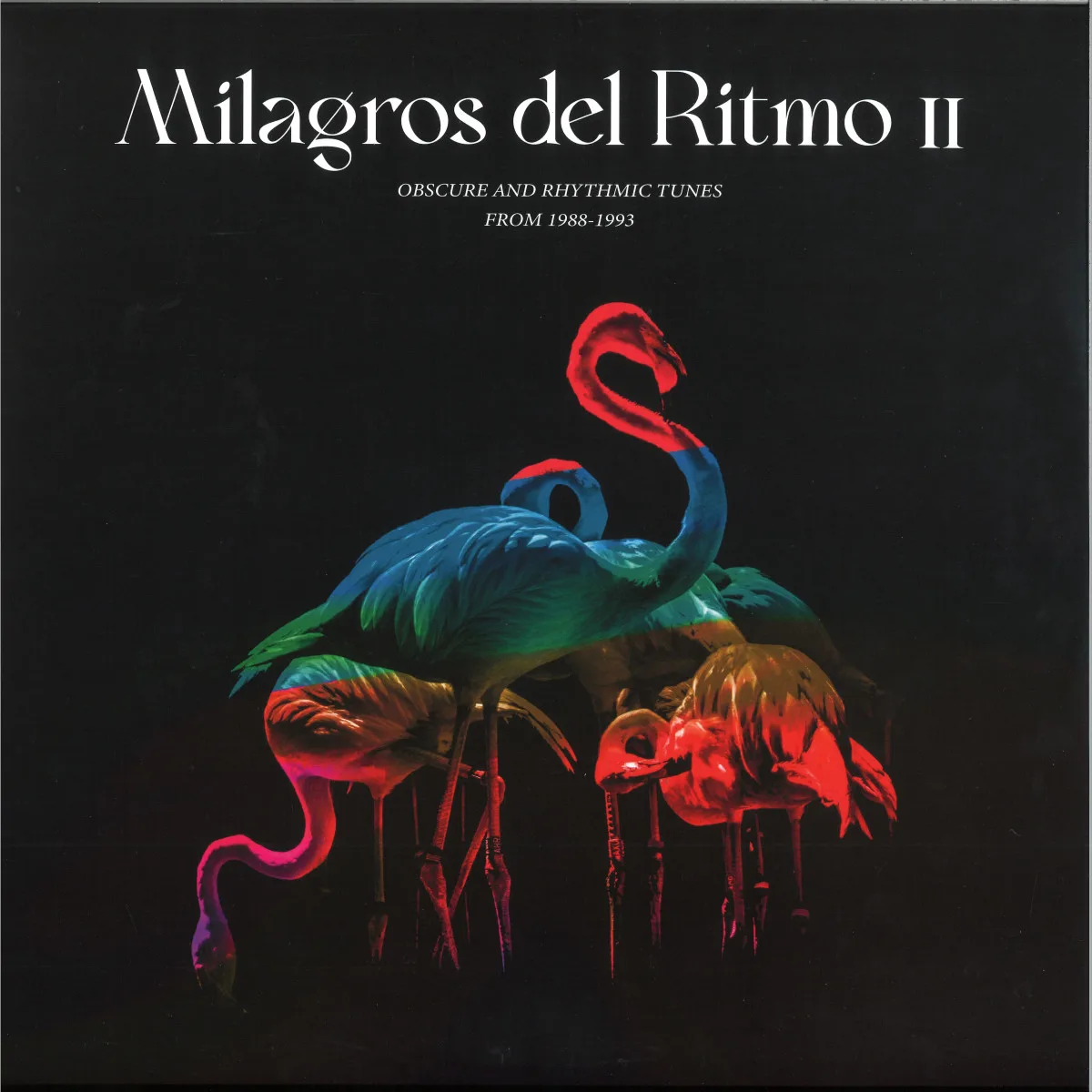 Лицевая сторона обложки — Jose Manuelpresents:Milagros Del Ritmo Ii — Obscure And Rhythmic Tunes from 1988 -1993 LP 2x12"