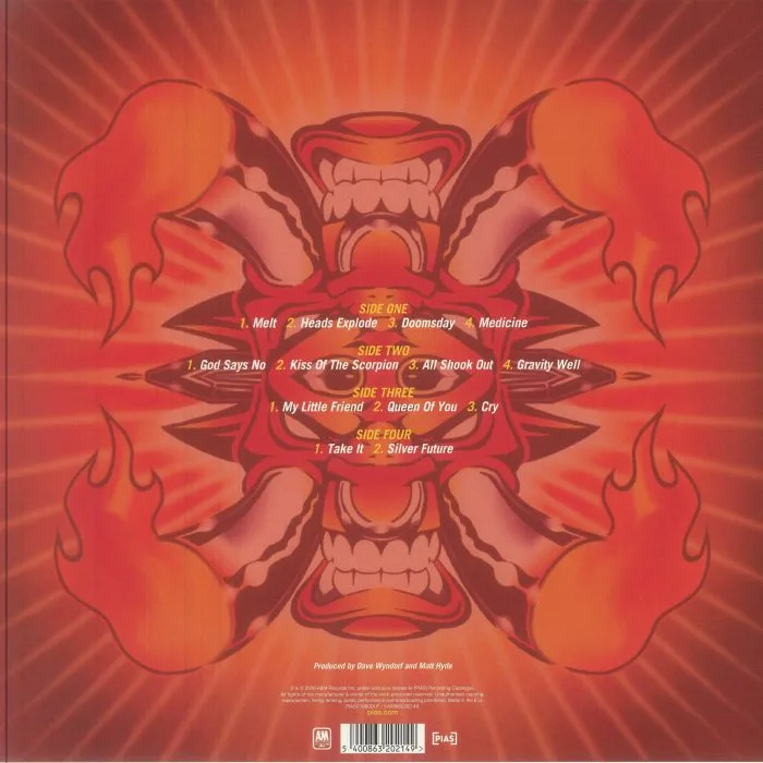 Back cover — MONSTER MAGNET — God Says No (reissue)