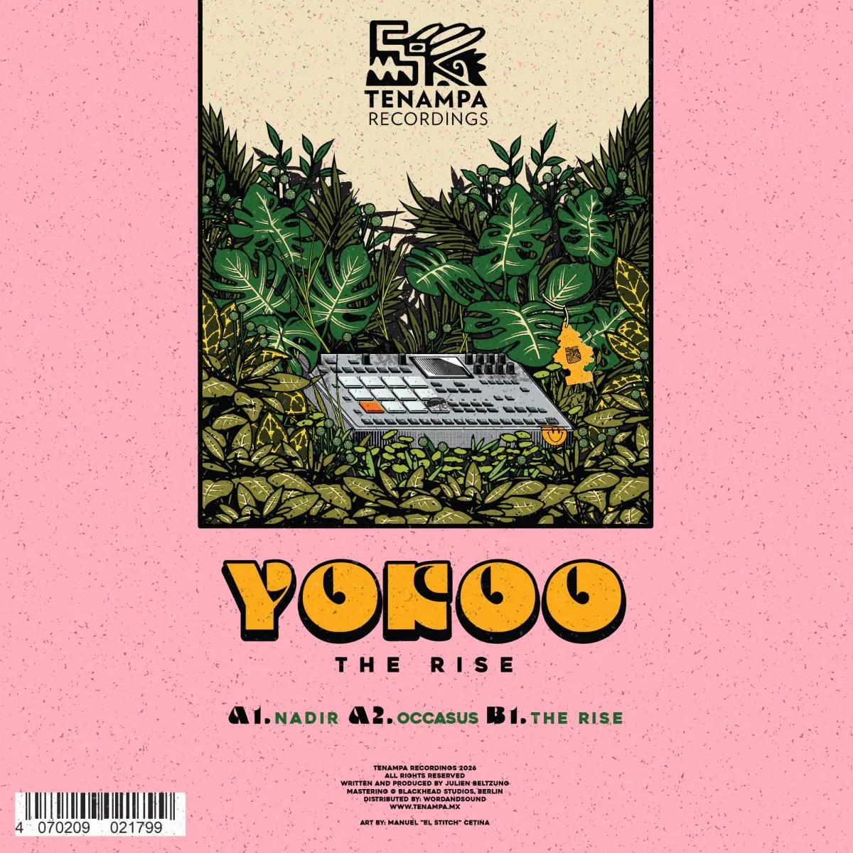 Обратная сторона обложки — YokoO — The Rise