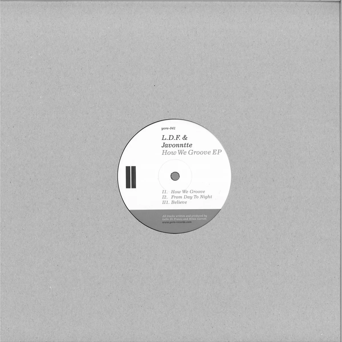 Back cover — L.d.f.&Javonntte — How We Groove EP