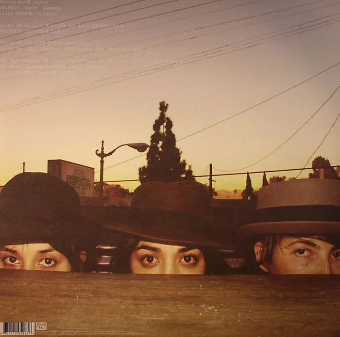 Back cover — WARPAINT — Exquisite Corpse