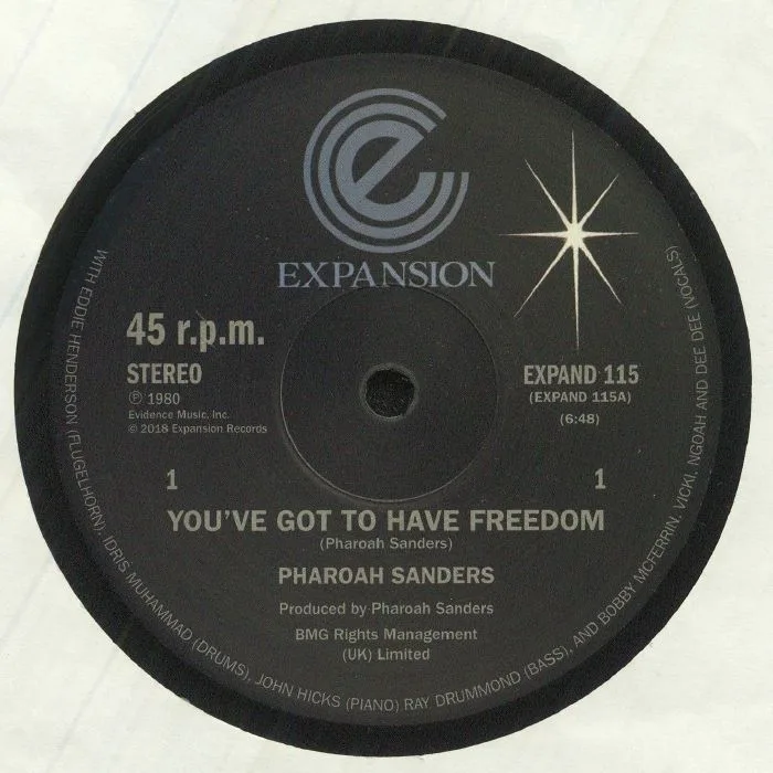 Front cover — Pharoah SANDERS — You've Got To Have Freedom