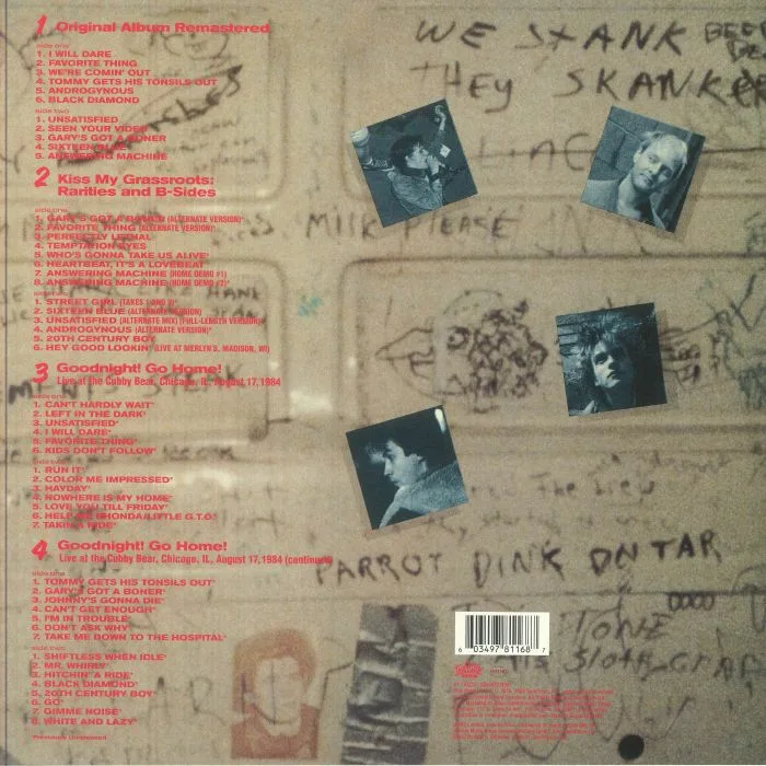 Обратная сторона обложки — The REPLACEMENTS — Let It Be (Deluxe Edition) (B-STOCK)