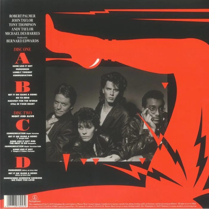 Back cover — The POWER STATION — The Power Station DLX (remastered)