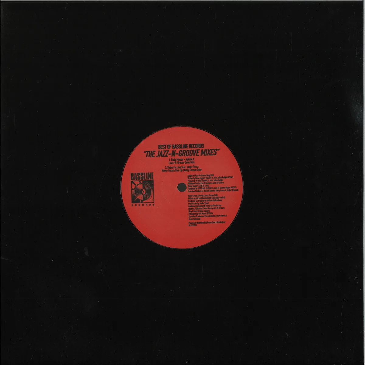 Обратная сторона обложки — Various — Best of Bassline Records (The Jazz-N-Groove Mixes) EP