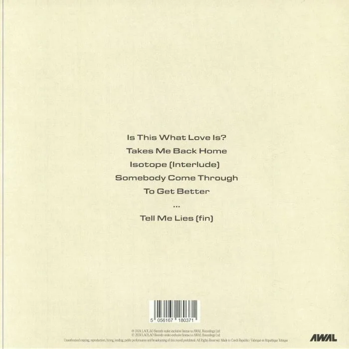 Back cover — WASIA PROJECT — Isotope