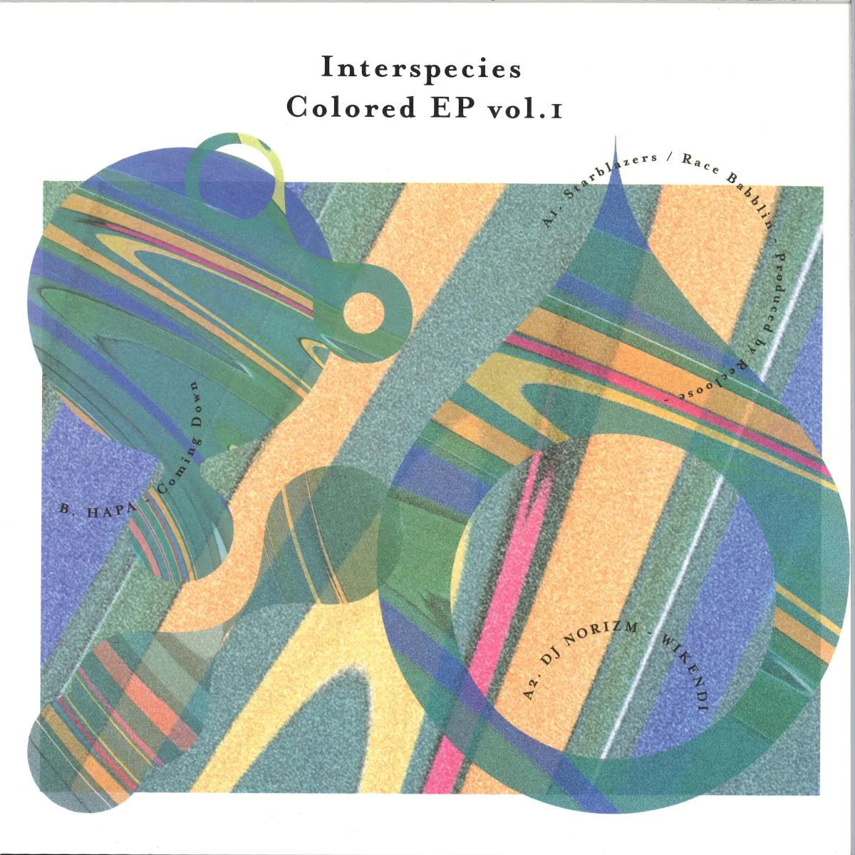 Starblazers / DJ Norizm / Hapa — Interspecies Coloured EP Vol 1