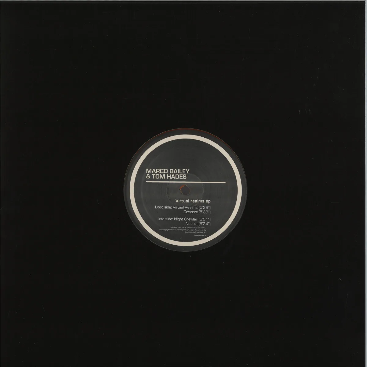 Back cover — Marco Bailey&Tom Hades — Virtual Realms EP