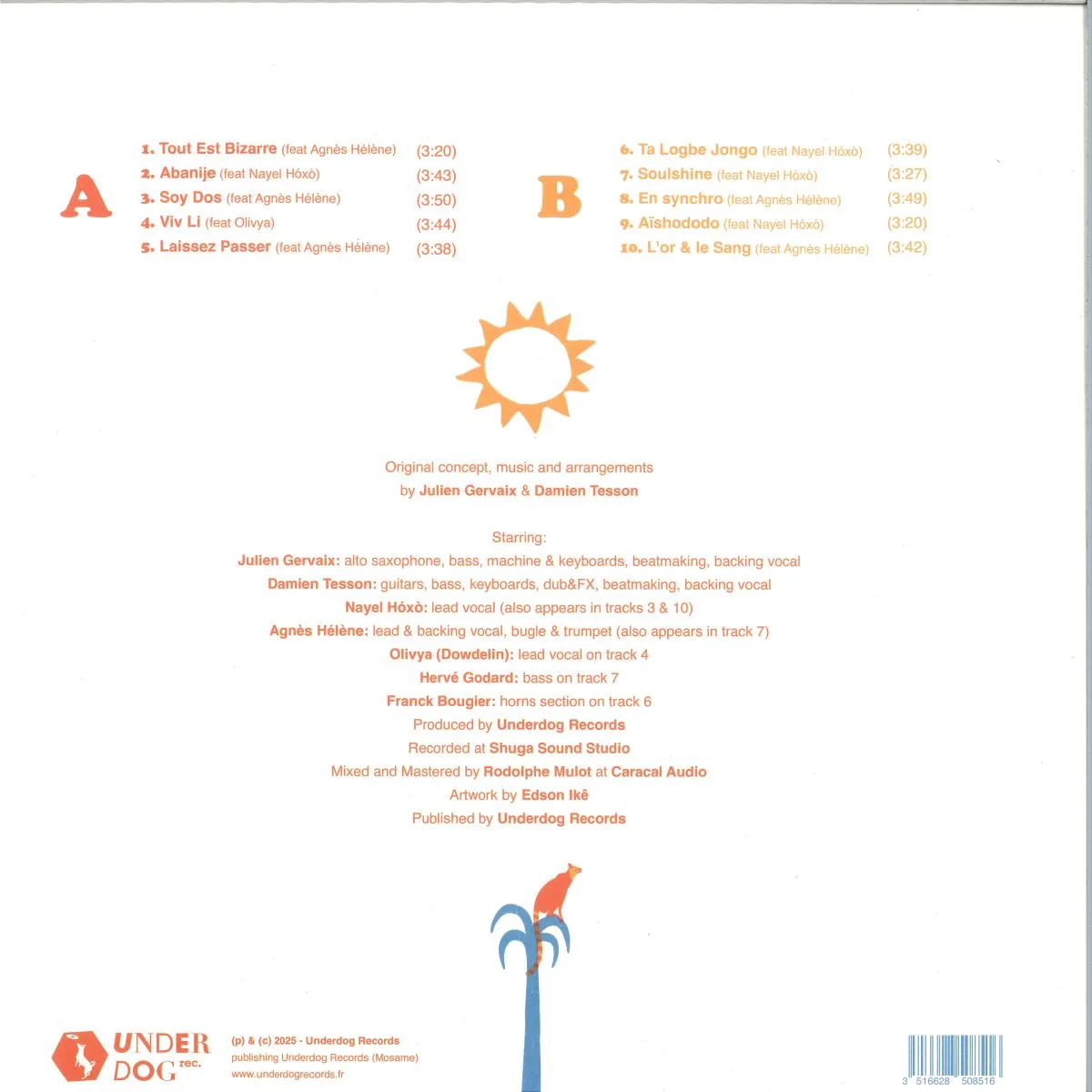 Обратная сторона обложки — Ireke — Ayô Dele LP