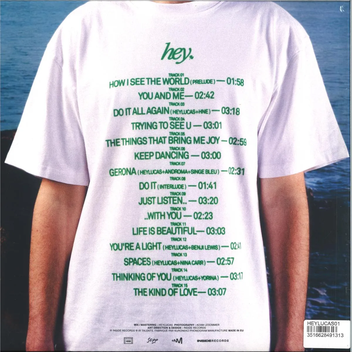 Back cover — Heylucas — Hey