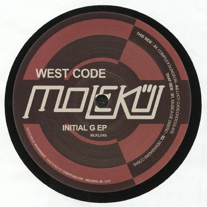 Front cover — WEST CODE — Iinitial G EP