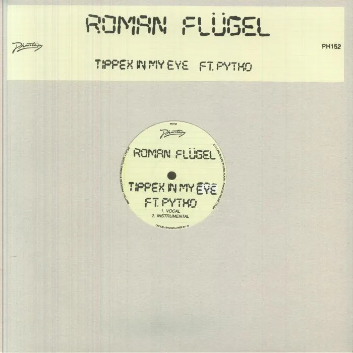 Front cover — Roman FLUGEL — Tippex In My Eye