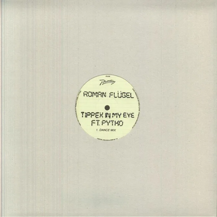 Back cover — Roman FLUGEL — Tippex In My Eye