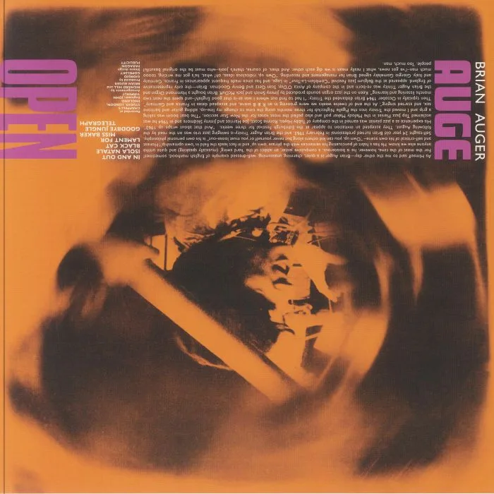 Back cover — Julie DRISCOLL / BRIAN AUGER / THE TRINITY — Open