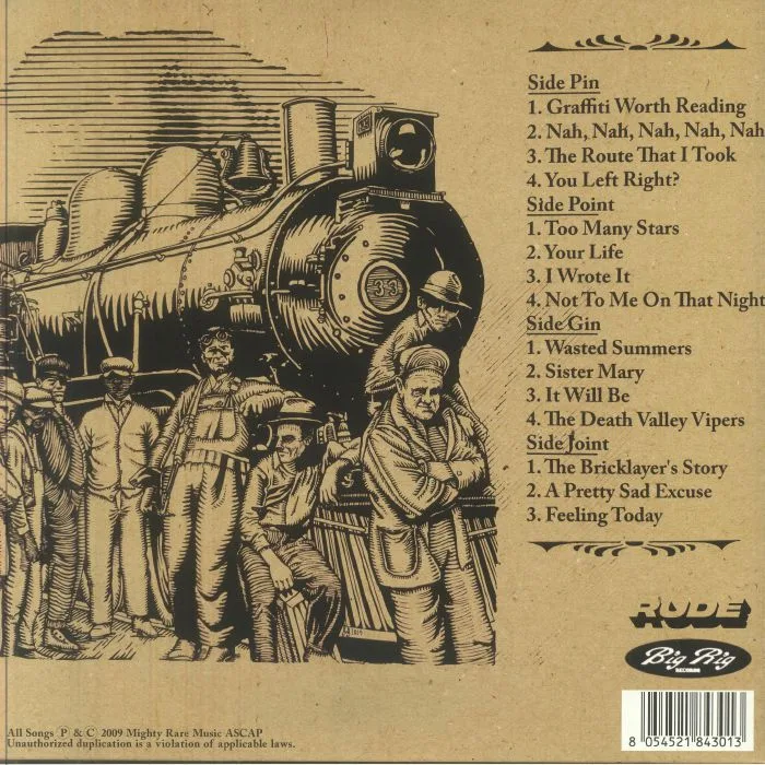Обратная сторона обложки — The MIGHTY MIGHTY BOSSTONES — Pin Points & Gin Joints (reissue)