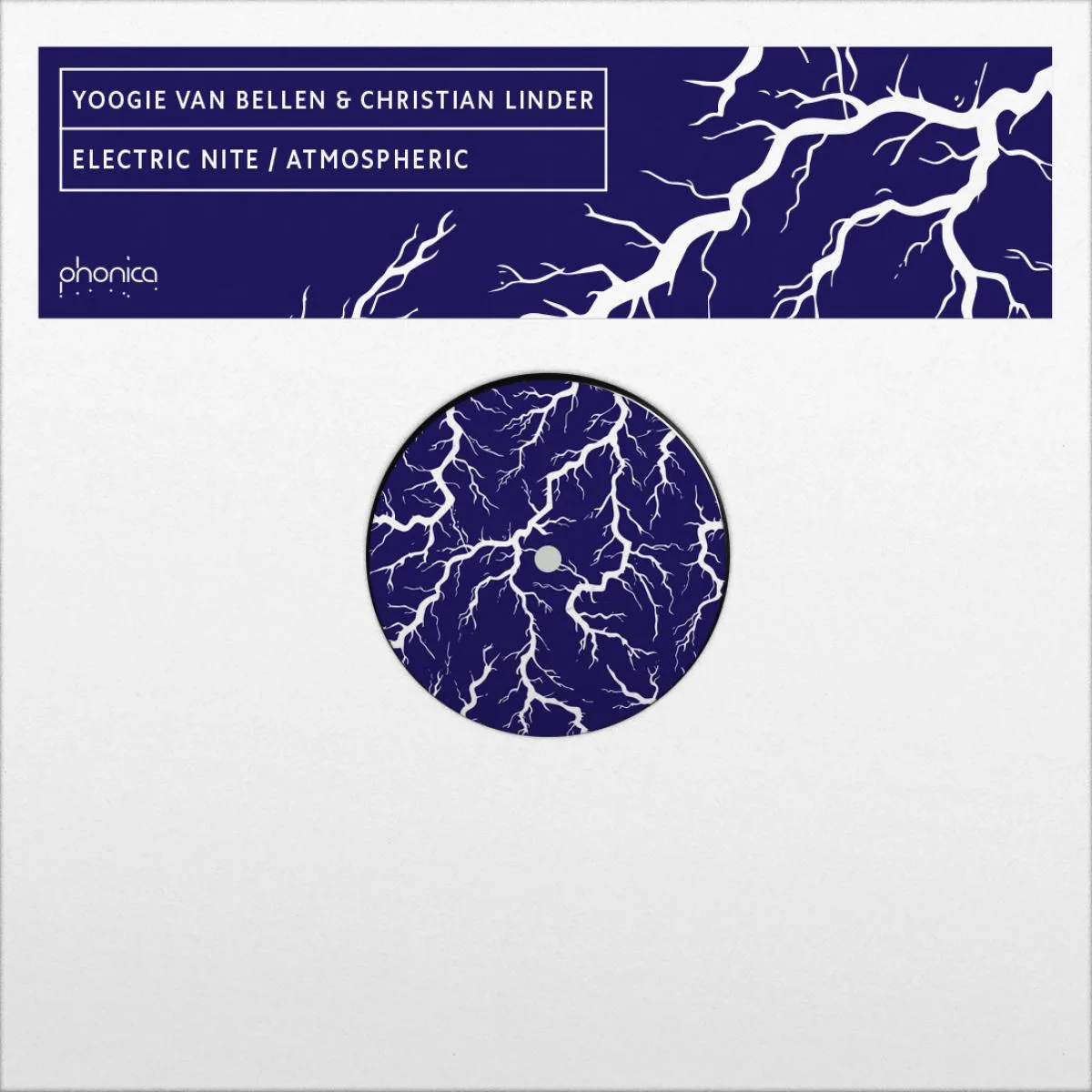 Лицевая сторона обложки — Yoogie Van Bellen & Christian Linder — Electric Nite / Atmospheric