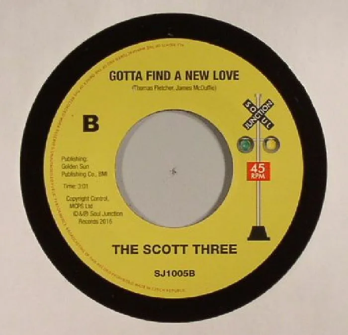 Обратная сторона обложки — The SCOTT THREE — Running Wild (Ain't Gonna Help You)