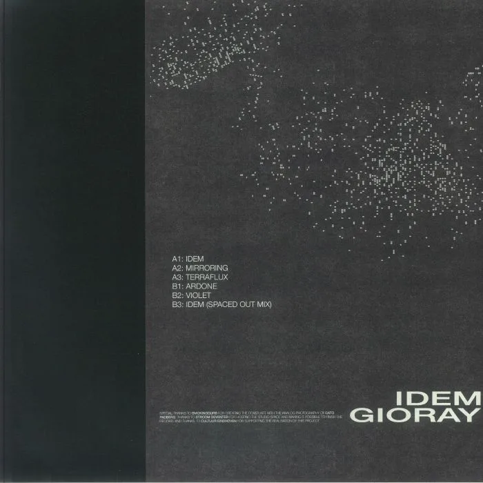 Обратная сторона обложки — GIORAY — Idem EP