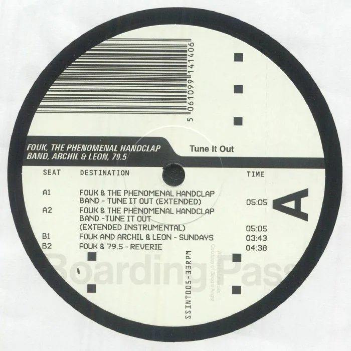 Front cover — FOUK / THE PHENOMENAL HANDCLAP BAND / ARCHIL & LEON / 79 5 — Tune It Out