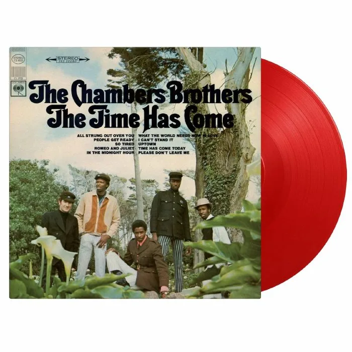 Front cover — The CHAMBERS BROTHERS — The Time Has Come (25th Anniversary Edition)