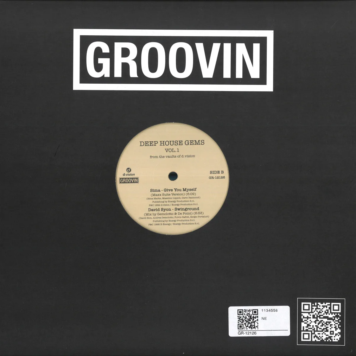 Back cover — Various — Deep House Gems vol.1