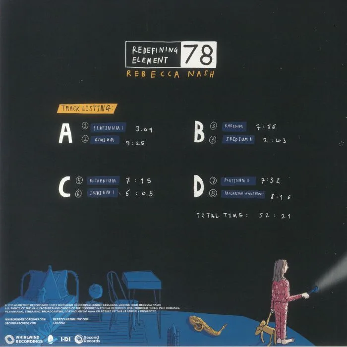 Back cover — Rebecca NASH — Redefining Element 78