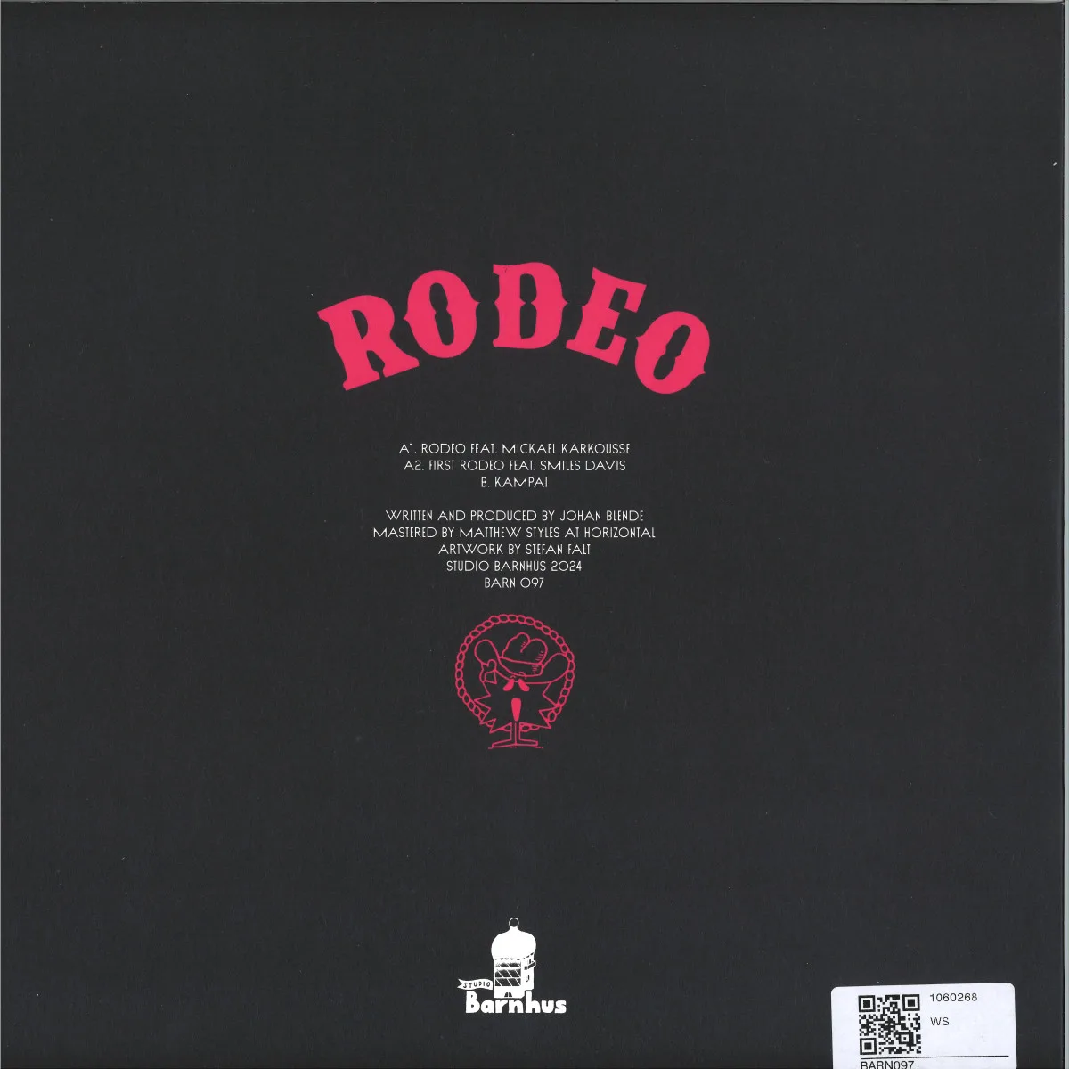 Back cover — Blende — Rodeo