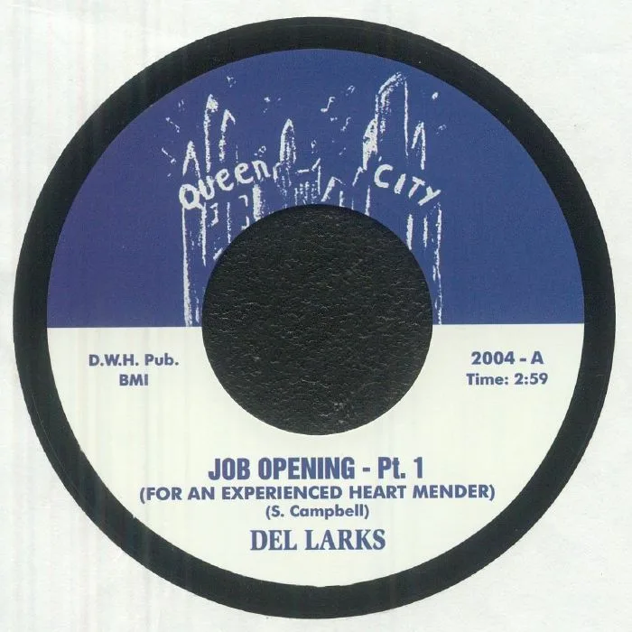 Front cover — DEL LARKS — Job Opening: Part 1 & 2