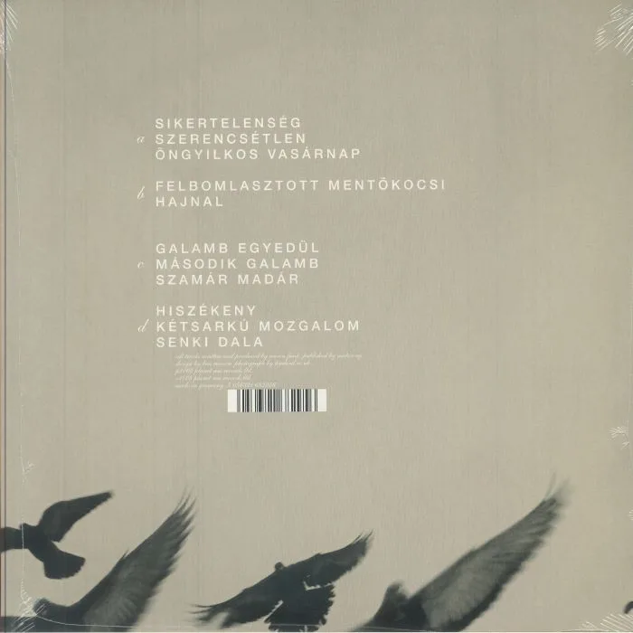 Back cover — VENETIAN SNARES — Rossz Csillag Alatt Szuletett (20th Anniversary Edition)