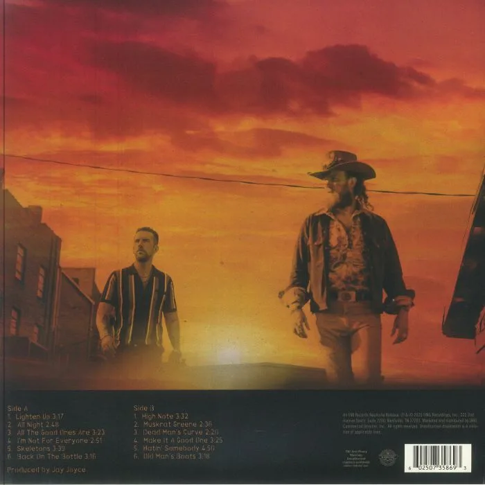 Back cover — BROTHERS OSBORNE — Skeletons
