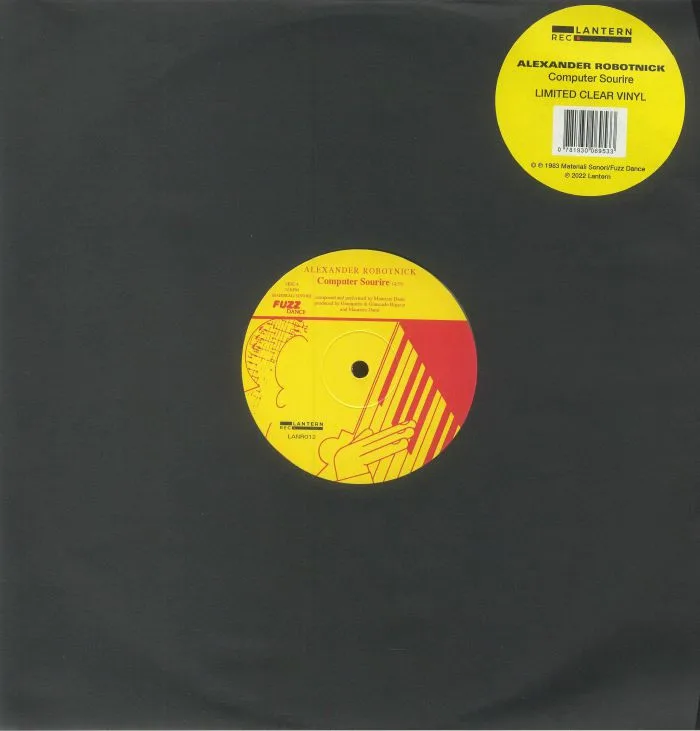 Front cover — Alexander ROBOTNICK — Computer Sourire (reissue)