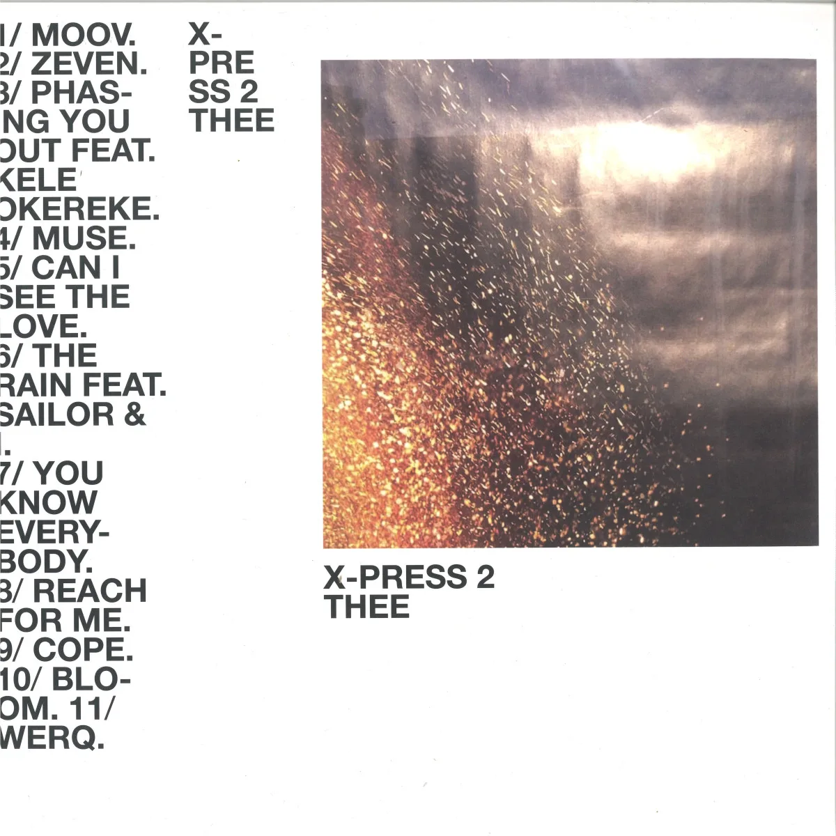 Front cover — X-Press 2 — Thee LP 2x12"
