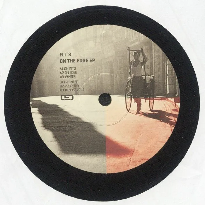 Back cover — FLITS — On The Edge EP