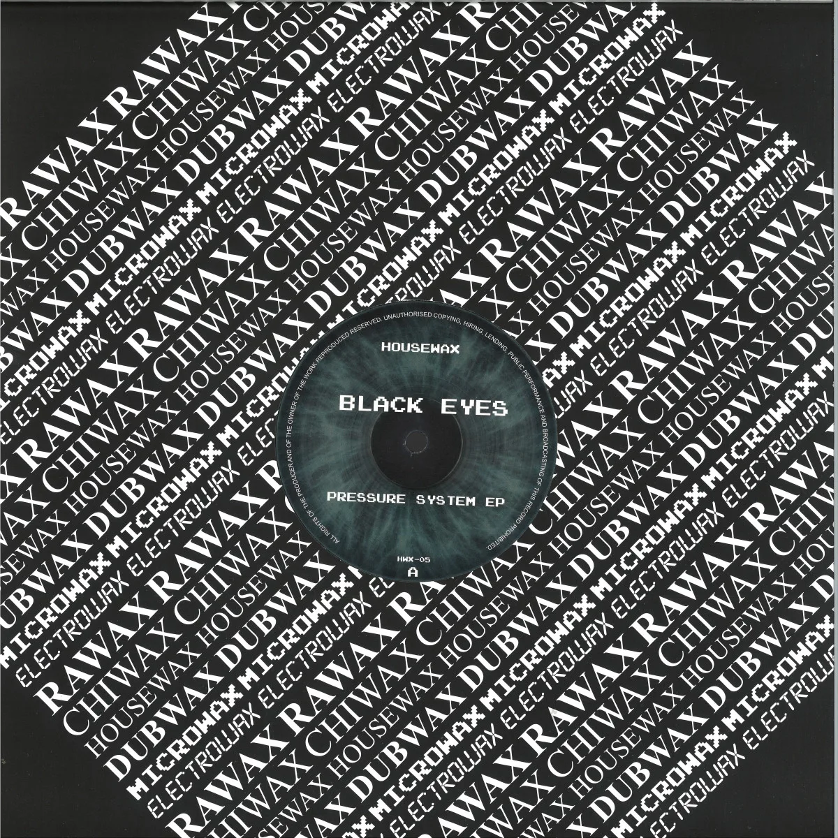 Front cover — Black Eyes — Pressure System EP