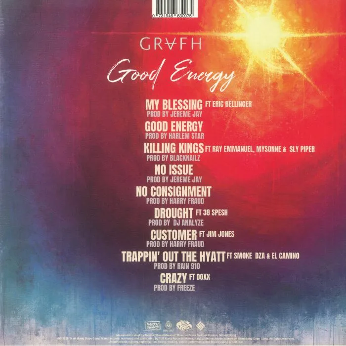 Обратная сторона обложки — GRAFH — Good Energy