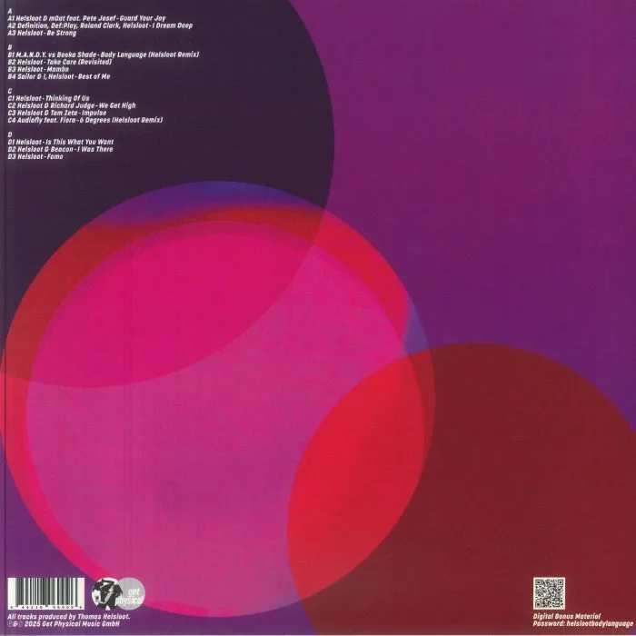 Back cover — Helsloot — Body Language Vol. 27 (2x12")