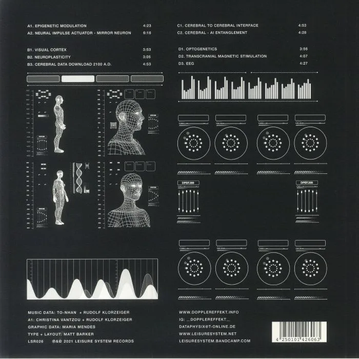Обратная сторона обложки — DOPPLEREFFEKT — Neurotelepathy