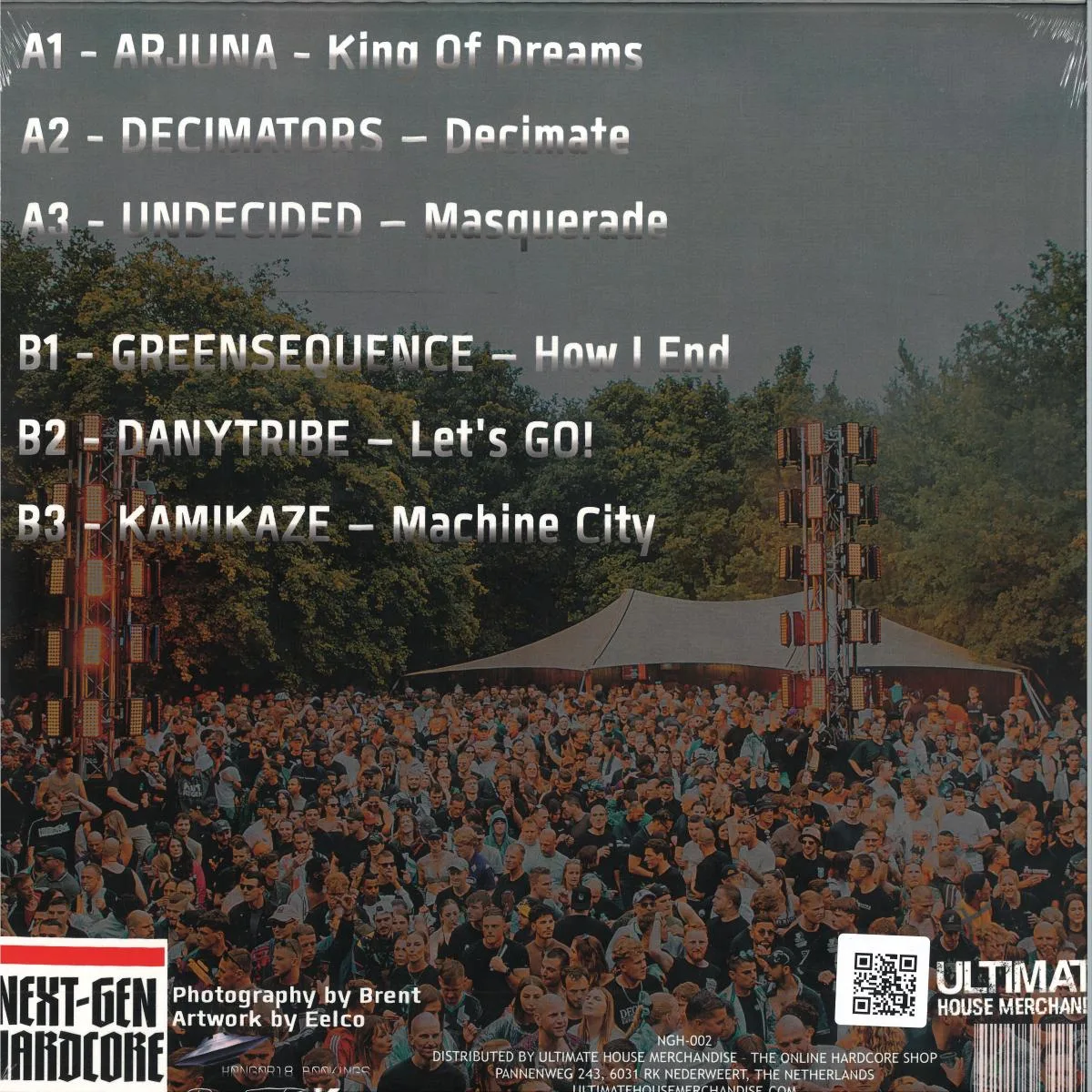 Обратная сторона обложки — Various — Next-Gen Hardcore Vol.2