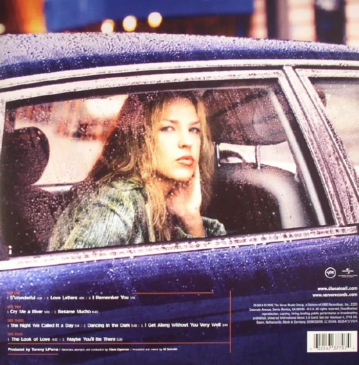 Back cover — Diana KRALL — The Look Of Love