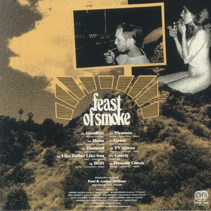 Обратная сторона обложки — FEAST OF SMOKE — Feast Of Smoke