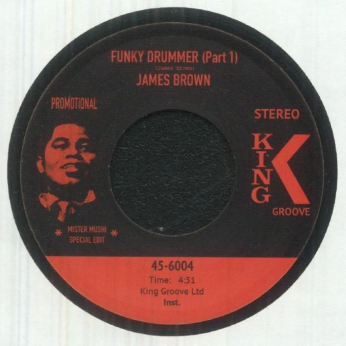 Лицевая сторона обложки — James BROWN — Funky Drummer