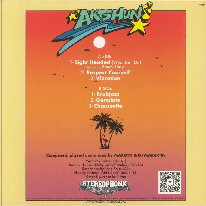 Back cover — AKTSHUN — Aktshun 2