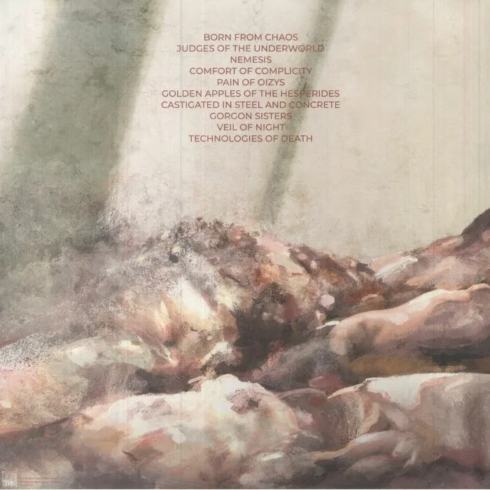 Back cover — VENOM PRISON — Erebos