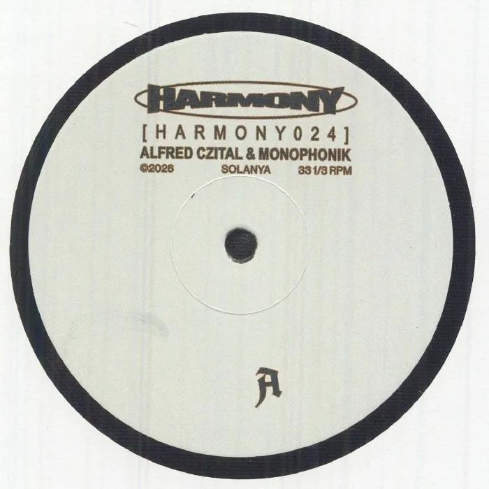 Лицевая сторона обложки — Alfred CZITAL / MONOPHONIK — Solanya