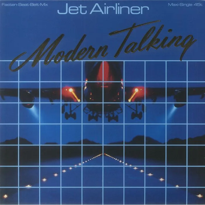 Лицевая сторона обложки — MODERN TALKING — Jet Airliner (reissue)