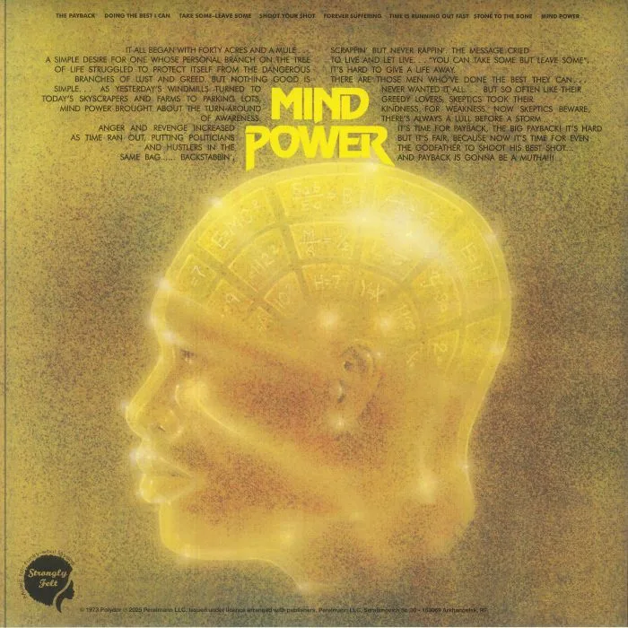 Back cover — James BROWN — The Payback (reissue)